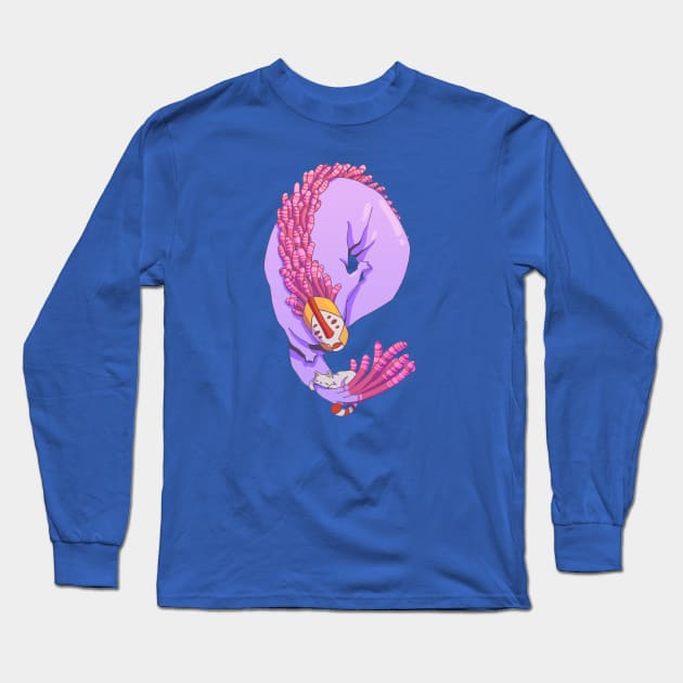 Cat spirit Long Sleeve T-Shirt by Victoria Hamre